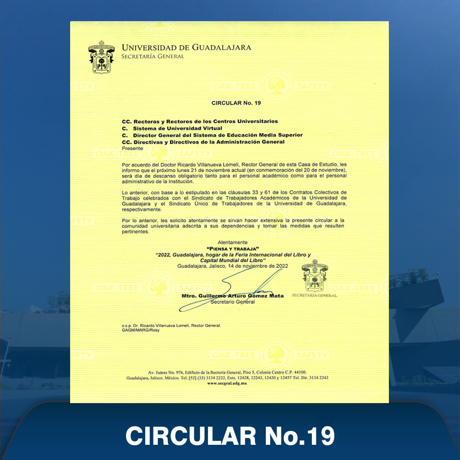 circular 19