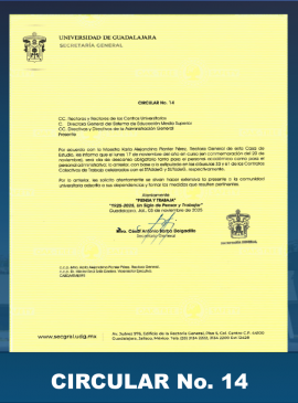 Circular 14