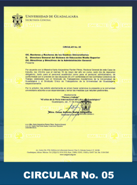 Circular 05