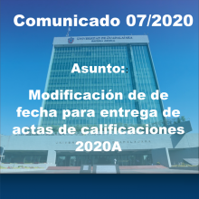 Comunicado 07/2020
