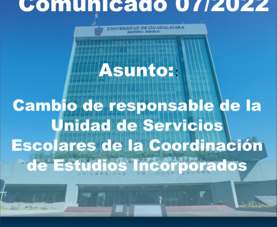 Comunicado 07/2022