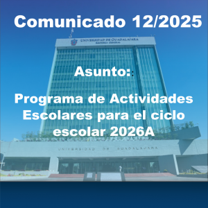 Comunicado 12/2025